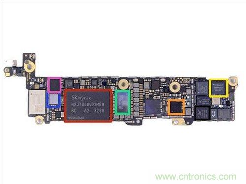 土豪金iPhone 5S拆解：內(nèi)部結(jié)構(gòu)升級(jí)，維修難度增加