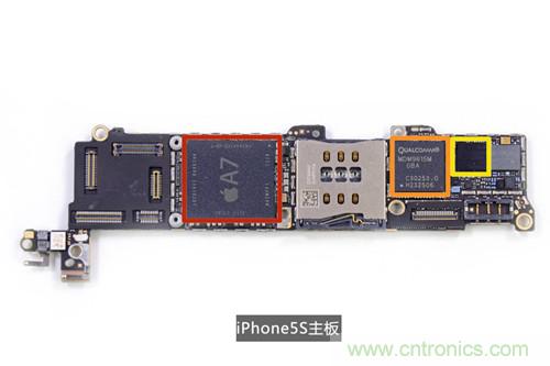 土豪金iPhone 5S拆解：內(nèi)部結(jié)構(gòu)升級(jí)，維修難度增加