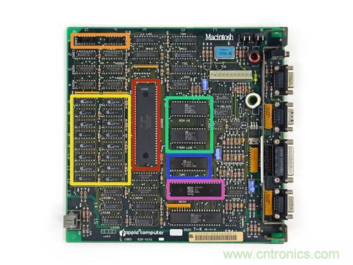 拆！古董級(jí)Macintosh 128K電腦