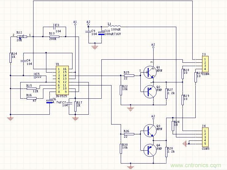 逆變電路設(shè)計(jì)圖