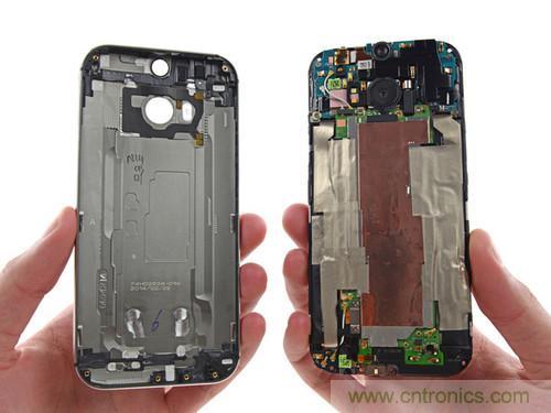 牛人強(qiáng)拆！新HTC One(M8)真機(jī)精密做工難修理