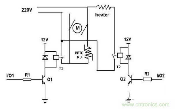 豆?jié){機應用電路圖