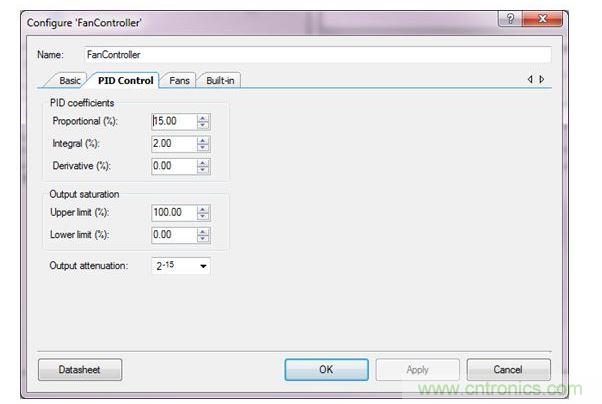 用于PSoC 3、PSoC 4與PSoC 5設計的PSoC Creator風扇控制器設計向?qū)? width=