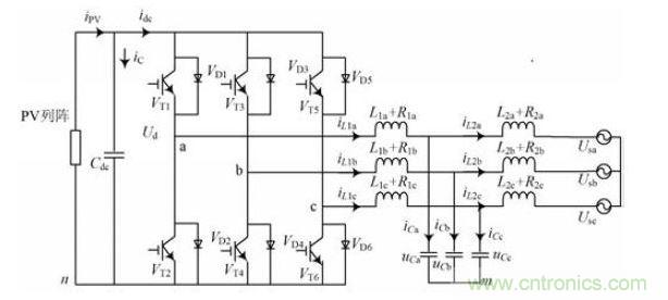 三相并網(wǎng)逆變器并網(wǎng)拓撲結(jié)構(gòu)
