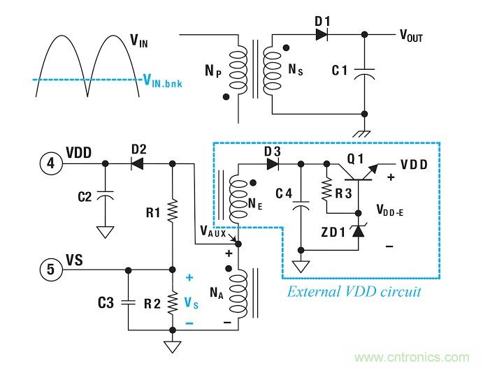 具備超寬輸出電壓和高功率因數的LED驅動器設計