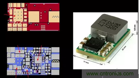 25A同步降壓型轉(zhuǎn)換器pcb布局和實(shí)施方案