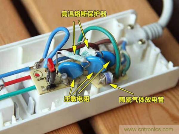 電源插座如何防雷？巧用壓敏電阻&陶瓷氣體放電管