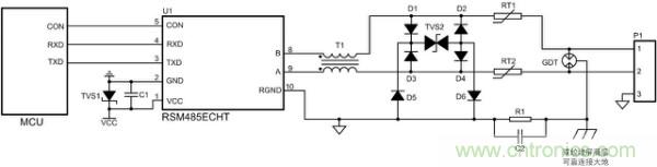 RS-485保護電路結電容對信號質(zhì)量的影響