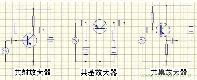 什么是共集、共基、共射放大器？如何分辨3類放大器