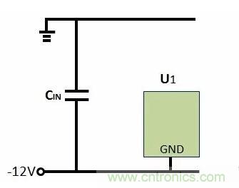 如何實(shí)現(xiàn)-12V輸入到+5V輸出?