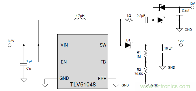 專業(yè)音頻應(yīng)用中生成負(fù)電源軌的方案