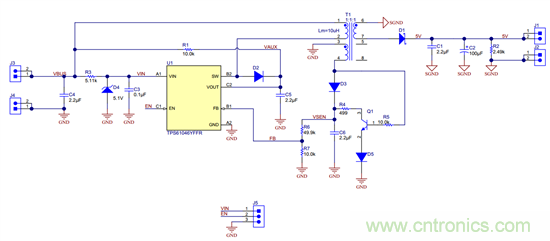 寬輸入電壓、高效率、5V&250mA輸出反激變流器設(shè)計(jì)