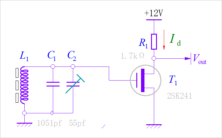 基于2SK241的導(dǎo)航150kHz信號(hào)的高頻放大檢波