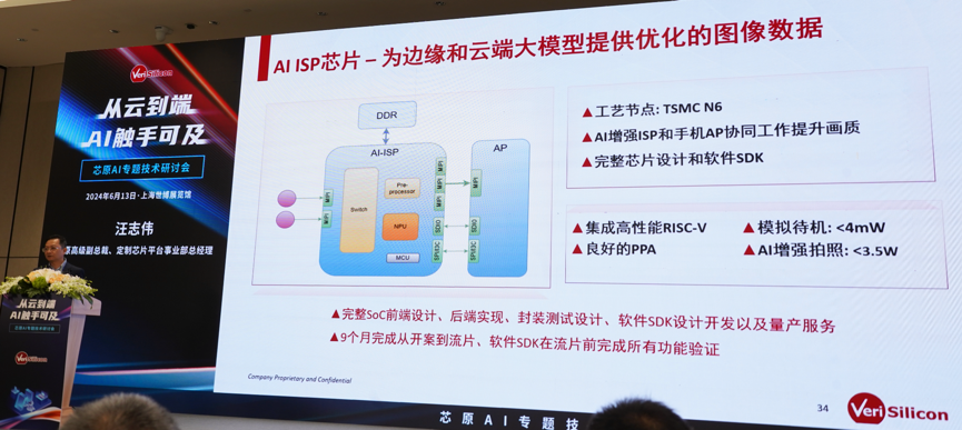 芯原汪志偉：芯原IP、平臺、軟件整套解決方案，助力AIGC算力進一步升級