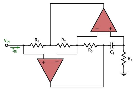 電感器輸出，運(yùn)算放大器輸入：二階有源濾波器簡(jiǎn)介